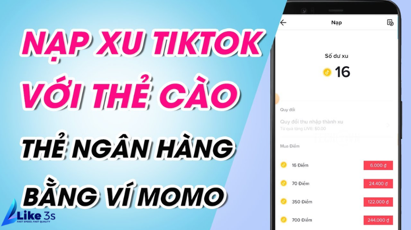 Nạp xu tiktok 